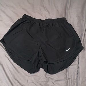 Black Nike Women’s activewear shorts